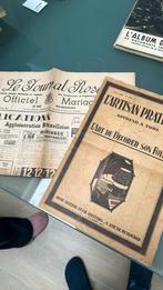 Oude krant dn magazine, Verzamelen, Tijdschriften, Kranten en Knipsels, Ophalen of Verzenden, Krant