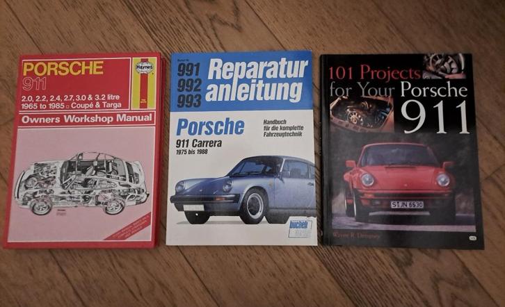 Werkhandboeken Porsche 911, Boeken, Auto's | Boeken, Zo goed als nieuw, Porsche, Ophalen
