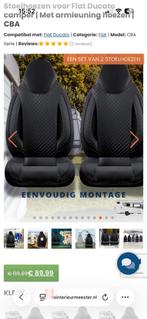 Stoelhoezen ducato, Caravans en Kamperen, Ophalen, Zo goed als nieuw