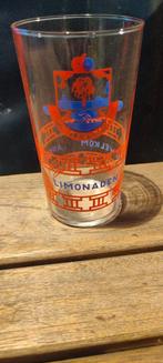 Très vieux verre à limonade, le bienvenu Appels, Collections, Marques de bière, Enlèvement ou Envoi