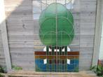 2 Delig ART-DECO loodglasraam, Antiek en Kunst, Ophalen