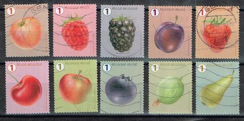 Postzegels uit Belgie - K 4910 - vruchten, Postzegels en Munten, Postzegels | Europa | België, Gestempeld, Frankeerzegel, Overig