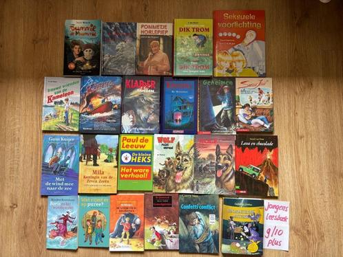 Jongens leesboeken leeftijd vanaf 9 of 10 jaar losse verkoop, Boeken, Kinderboeken | Jeugd | 10 tot 12 jaar, Zo goed als nieuw
