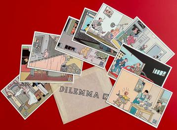Joost Swarte: Dilemma (set kaartjes, 1987) beschikbaar voor biedingen