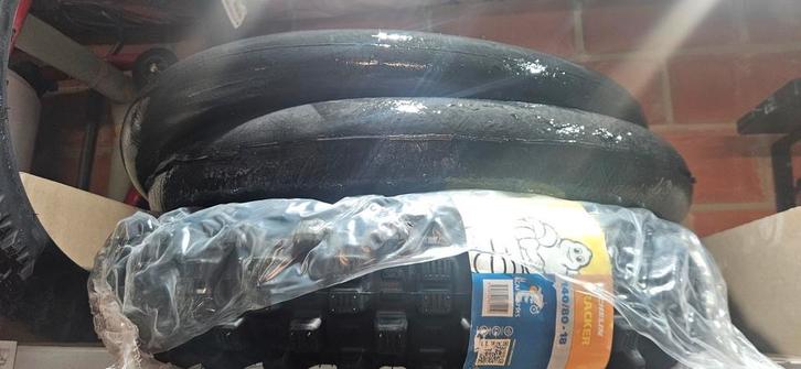 Set michelin trackers., Motoren, Motoren | Overige merken, Particulier, Enduro, Ophalen