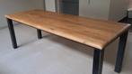 Mooie massief oude eiken eettafel, Ophalen, Gebruikt