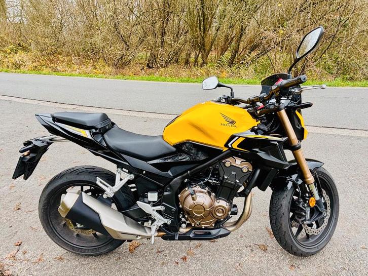 Honda CB500F - 2023 - 6350 km - 2 jaar garantie, Motoren, Motoren | Honda, Particulier, Naked bike, 12 t/m 35 kW, 2 cilinders