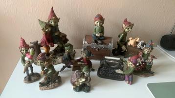 9 Pixies sprookjesfiguren beschikbaar voor biedingen
