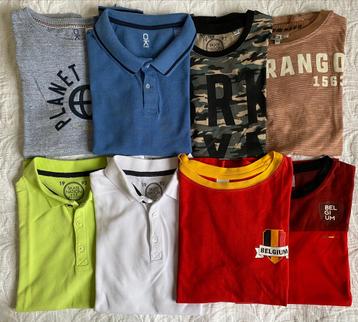 Set poloshirts en T-shirts voor jongens — 12 jaar/152 cm beschikbaar voor biedingen