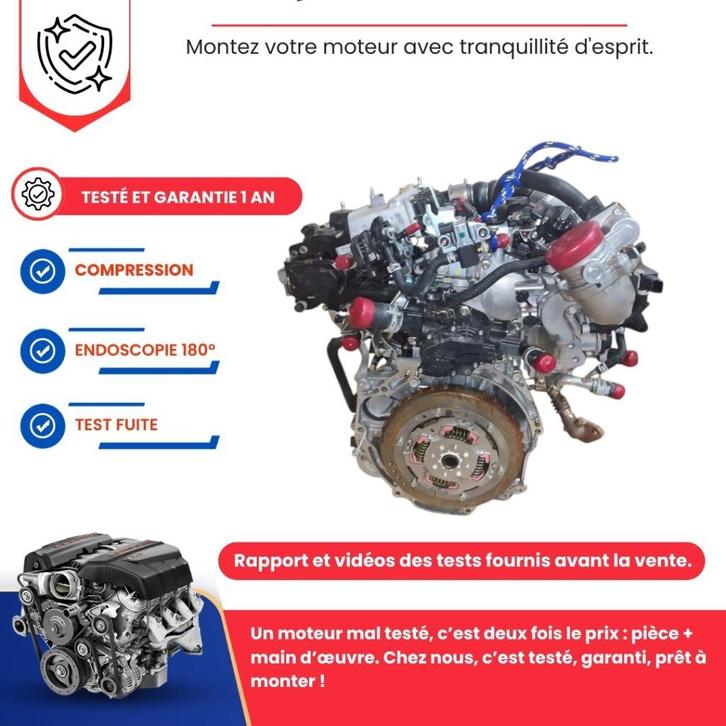 Bijna nieuwe complete Nissan Qasqhai-motor, Auto-onderdelen, Motor en Toebehoren, Nissan, Nieuw, Ophalen of Verzenden