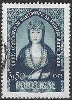 Portugal 1953 - Yvert 796 - Heilige Johanna (ST), Postzegels en Munten, Postzegels | Europa | Overig, Verzenden, Gestempeld, Portugal