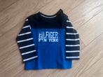 Hoogblauwe t shirt Tommy Hilfiger, Kinderen en Baby's, Babykleding | Maat 74, Gebruikt, Verzenden