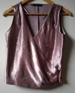 Mouwloze wikkelblouse, Kleding | Dames, Bodywarmers, Zara, Ophalen of Verzenden, Zo goed als nieuw, Roze
