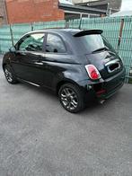 Fiat 500 1.2 Sport, Auto's, Voorwielaandrijving, Euro 6, Zwart, Leder