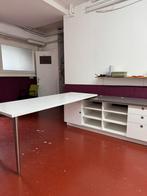Grote L bureau met kast (nieuwstaat), Huis en Inrichting, Ophalen, Zo goed als nieuw, Bureau