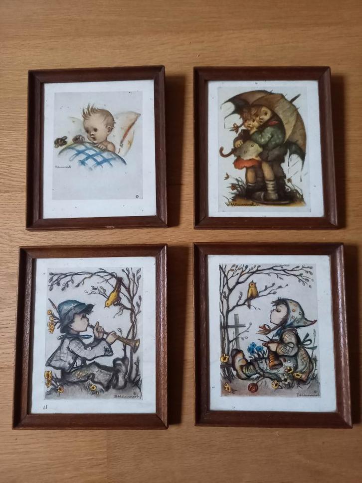 Kleine, schattige Hummel kadertjes, Antiquités & Art, Curiosités & Brocante, Enlèvement