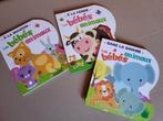 Lot de 3 livres "Les bébés animaux", Jongen of Meisje, Ophalen of Verzenden, Zo goed als nieuw, Voorleesboek