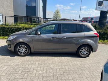 Ford Grand C-MAX 1.0 EcoBoost 125 PK – Zeer goed onderhouden, Autos, Bluetooth, Achat, Boîte manuelle, Particulier