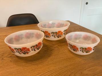3 vintage groentenschalen Scott Mainz beschikbaar voor biedingen