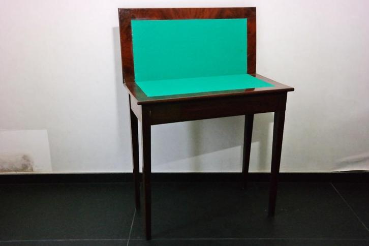 antieke kaarttafel, Antiek en Kunst, Antiek | Meubels | Tafels, Ophalen