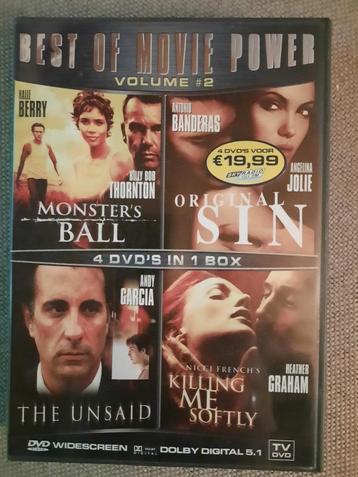 Best of Moviepower Volume 2 (4 Dvd's) beschikbaar voor biedingen