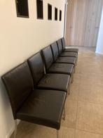 stoelen, Ophalen, Gebruikt, Bruin, Leer