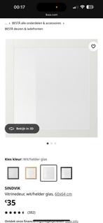 Ikea - 3 x front 60x64 BESTA - wit/helder glas, Huis en Inrichting, Ophalen, Glas