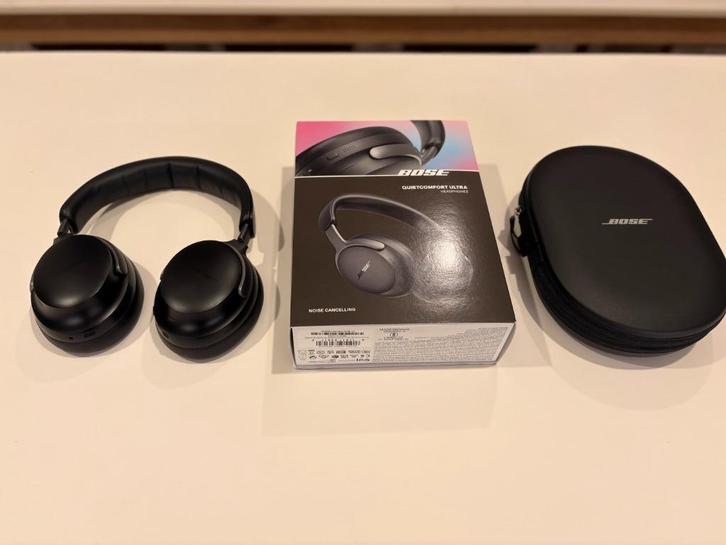 Bose QC Ultra Headphones – zwart, Audio, Tv en Foto, Hoofdtelefoons, Zo goed als nieuw, Over oor (circumaural), Overige merken