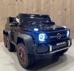 RoadMax | Mercedes G63 AMG 6x6 Elektrische Kinderauto Zwart!, Kinderen en Baby's, Speelgoed | Buiten | Accuvoertuigen, Ophalen of Verzenden