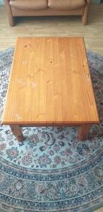 Grenen salon tafel met schuif.Vlug weg op haal prijs, Ophalen, Gebruikt, Rechthoekig, Grenenhout