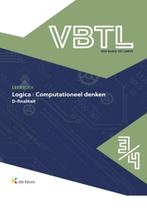 VBTL leerboek 3/4 Logica / Computationeel denken, Comme neuf, Secondaire, Mathématiques A, Enlèvement