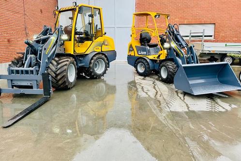 LION  KNIKLADERS/ WIELLADER/ KNIKLADER, Zakelijke goederen, Machines en Bouw | Onderhoud en Reiniging, Ophalen of Verzenden
