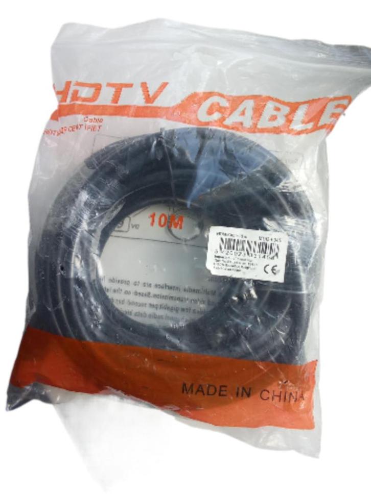 HDMI Cable 10 m. € 11,99, Doe-het-zelf en Bouw, Elektriciteit en Kabels, Zo goed als nieuw, Kabel of Snoer, Ophalen