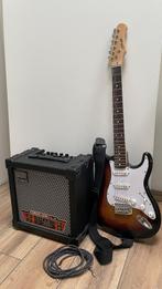 Stagg Gitaar + Roland Cube 20XL + draagtas + tuner, Muziek en Instrumenten, Overige merken, Met versterker, Ophalen of Verzenden