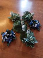 Kaars ringen/kunstbloem/6 vr 4€/of 1/stuk, Ophalen of Verzenden