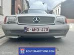 Mercedes-Benz SL500 | 1990 | Route 66 Auctions, Auto's, Zwart, Mercedes-Benz, Bedrijf, Handgeschakeld