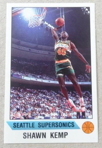 90-91 Panini Shawn Kemp #20 beschikbaar voor biedingen