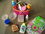 Grand panier à provisions jouets 30 pièces - SET 1, Enfants & Bébés, Plastique, Utilisé, Enlèvement ou Envoi, Accessoires de cuisine de jeu