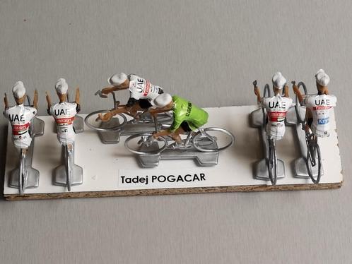 Set de 6 cyclistes Tadej Pogacar !, Collections, Articles de Sport & Football, Envoi