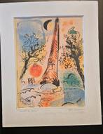 Vision de paris  van marc chagall, Antiek en Kunst, Ophalen of Verzenden