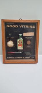 Jagermeister reclame vitrine mancave reclamebord, Verzamelen, Ophalen of Verzenden, Gebruikt, Reclamebord