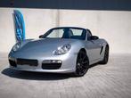 Porsche Boxster 987 leder GPS xenon 19 inch breedset sport, Auto's, Porsche, Parkeersensor, Leder, Bedrijf, Handgeschakeld