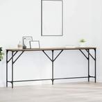 wandtafel sidetable in eikkleur 200 cm nieuw, Enlèvement ou Envoi, Neuf