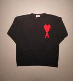 Pull Ami noir avec cœur rouge, Rouge, Ami Paris, Comme neuf, Enlèvement
