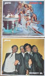 2 oude stickers: Boney M. (Joepie), Verzamelen, Foto of Kaart, Ophalen of Verzenden, Zo goed als nieuw