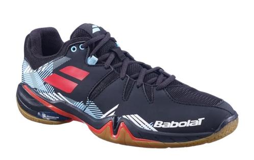 Zwarte indoor sportschoenen (badminton) Babolat maat 43, Kleding | Heren, Sportkleding, Zo goed als nieuw, Zwart, Ophalen