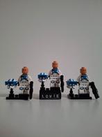 Lego star wars 3x Clone Heavy Trooper 501st Legi P2 (Sw1247), Ophalen of Verzenden, Nieuw, Lego