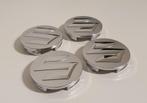 Suzuki Zilvere Naafdoppen/Naafkappen 54mm set van 4 stuks, Verzenden, Nieuw, Suzuki