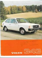 catalogue VOLVO 343, Boeken, Auto's | Folders en Tijdschriften, Verzenden, Gelezen, Volvo
