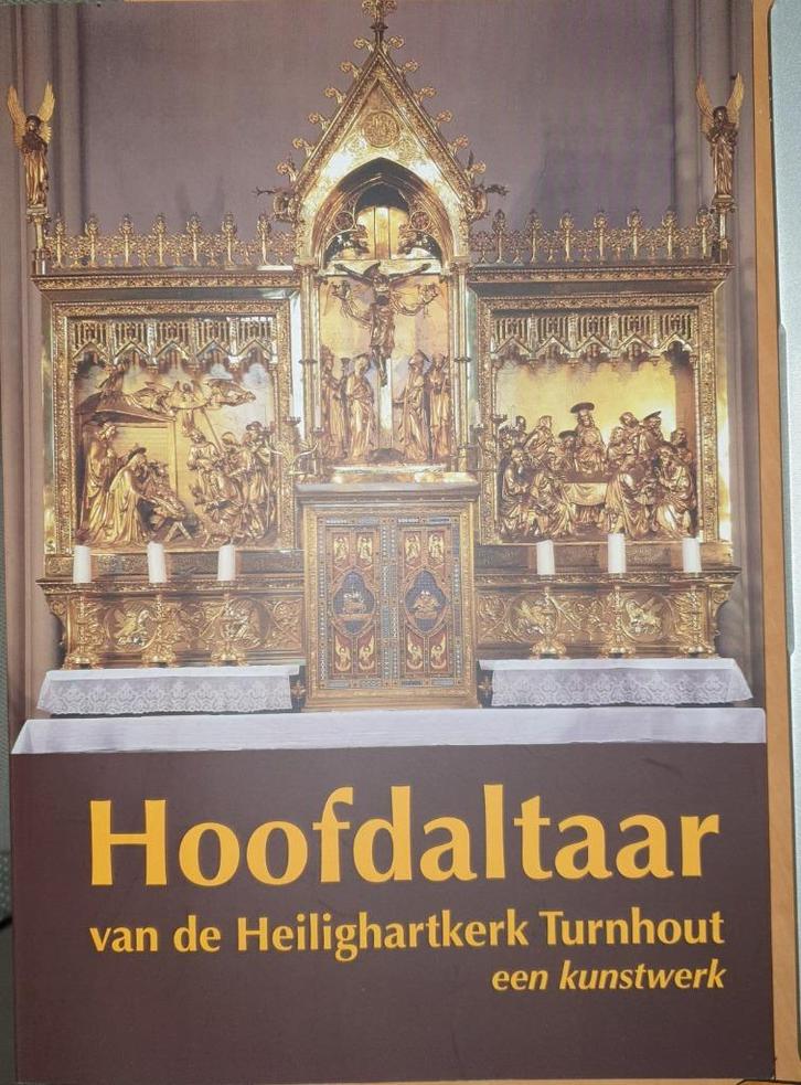 Hoofdaltaar van de Heilighartkerk Turnhout., Boeken, Kunst en Cultuur | Architectuur, Zo goed als nieuw, Overige onderwerpen, Ophalen of Verzenden